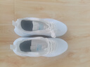 女士休閑網(wǎng)面厚底運動(dòng)鞋女款輕便軟底防滑跑步鞋時(shí)尚潮流透氣女鞋 白色 【網(wǎng)面透氣】 36 (230mm) 曬單實(shí)拍圖