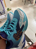 361°兒童童鞋男童籃球鞋夏季24新款網(wǎng)面透氣減震中大童運動(dòng)鞋女童球鞋 奇幻紫/天青藍色/361度白 35碼 曬單實(shí)拍圖