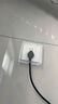 國際電工86型插座防水盒自粘開關(guān)電源保護(hù)蓋防濺盒浴室衛(wèi)生間插座防水罩 【白透明】-一位防水盒 曬單實(shí)拍圖