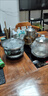 拾貳和燒水壺全自動(dòng)一體電熱水壺底部自動(dòng)上水茶臺茶桌嵌入式茶具泡茶專(zhuān)用蒸茶恒溫家用開(kāi)水壺玻璃水壺 1L 【黑色手柄上水】20x37CM三壺款 曬單實(shí)拍圖