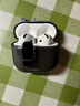 優(yōu)思頓airpods4保護(hù)套硅膠airpodspro2蘋果耳機(jī)殼airpod鎖扣ipods2024新款二三四第三代藍(lán)牙airpods3盒 【槍灰色】亮面軟殼+可打開當(dāng)手機(jī)支架 蘋果 AirPods 4 曬單實(shí)拍圖