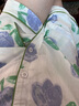 古今（GUJIN）春夏上新【100%純棉】睡衣女棉紗家居服可外穿睡褲清新大碼套裝L 曬單實(shí)拍圖