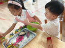 初允兒童玩具1-3歲兩4-6男女小孩5玩具電子鋼琴7歲寶寶六一兒童節(jié)禮物 禮盒裝粉色：話筒+桌椅+充電線 曬單實拍圖
