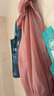 恒源祥（HYX）防紫外線(xiàn)外套中年女士夏款防曬衣戶(hù)外中長(cháng)款寬松大尺碼薄款外套 粉 4XL (建議160斤-180斤) 曬單實(shí)拍圖