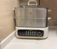 蘇泊爾（SUPOR）全鋼電蒸鍋18L大容量燉蒸煮一體電煮鍋電火鍋猛火多功能鍋大容量蒸包子鍋電熱鍋雙層 18L 304全鋼蒸籠 曬單實(shí)拍圖