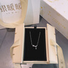 銀暖暖999純銀星星吊墜項(xiàng)鏈女2025新款老婆生日七夕情人節(jié)禮物送女朋友 項(xiàng)鏈+國檢證書+米色雙開禮盒 曬單實(shí)拍圖