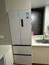 美的（Midea）418法式多門四開門電冰箱超薄平嵌小戶型家用冰箱一級(jí)能效國(guó)家補(bǔ)貼20%大容量無(wú)霜MR-418WFPE白色 曬單實(shí)拍圖