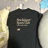 NEW BALANCE短袖男 25夏季新款運(yùn)動(dòng)服裝純棉透氣圓領(lǐng)打底衫休閑半袖上衣T恤男 黑色/72%棉28%聚酯 2XL /185 曬單實(shí)拍圖