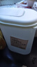 塑料冷水壺超大容量家用耐高溫泡茶壺開水杯果汁防爆帶刻度涼水壺 半透明1800ml1個(gè) 曬單實(shí)拍圖