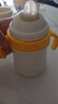 皇寵好吸保溫杯寶寶水杯4個月以上吸管學飲杯奶瓶300ml+鴨嘴+吸嘴 曬單實拍圖
