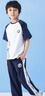 迪士尼兒童套裝男童夏2025新款運動套裝T恤男防蚊褲MVLDD233033藏青130 曬單實拍圖