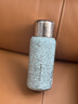水宜生純鈦保溫杯鈦杯抑菌保鮮雙層高檔旅行壺悶茶杯溫顯抗菌隨行水杯 流光銀480ml 曬單實(shí)拍圖
