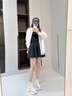 BOSIE 伯喜夏季新款老爹鞋女鞋內(nèi)增高小白鞋學(xué)生潮牌高端網(wǎng)布休閑鞋運動鞋 米色 【網(wǎng)面】 39 曬單實拍圖