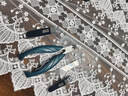 金達(dá)日美指甲刀套裝甲溝炎專(zhuān)用鷹嘴鉗家用護(hù)理工具不銹鋼指甲剪指甲鉗 RIMEI_墨綠色-甲溝4件套 曬單實(shí)拍圖