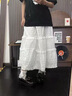 回力官方女鞋夏季新款百搭樂福鞋女厚底增高小皮鞋女 黑色  38  曬單實拍圖