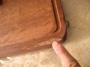 好管家紅檀木整木砧板實(shí)木菜板家用案板切菜板抗菌面板 【紅檀王】加大加厚整木50cm 曬單實(shí)拍圖