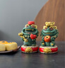 BOSSY故宮文創(chuàng  )風(fēng)國潮中式桌面擺件客廳裝飾生日喬遷商務(wù)開(kāi)業(yè)節日禮品 諸事大吉·稱(chēng)心如意【云錦禮盒裝】 曬單實(shí)拍圖