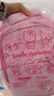 凱蒂貓小學(xué)生書包女生休閑大容量雙肩背包一三五六年級兒童女孩三麗鷗包 側(cè)開門式（美樂蒂粉小號） 曬單實拍圖
