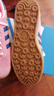adidas馬思純同款「T頭鞋」GAZELLE厚底增高板鞋女阿迪達斯三葉草 粉/藏青藍 39 曬單實(shí)拍圖