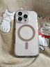 鯨咖強磁吸適用蘋果16promax手機殼2025新款iPhone16高級感硅膠15帶鏡頭膜全包14pro透明套16plus外殼 【沙漠色】磁吸充電-清透背板-帶鏡頭膜 iPhone16ProMax 曬單實拍圖
