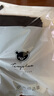 芭布笛（BABUDI）冰絲闊腿褲女春夏季拖地女大尺碼高腰垂感顯瘦寬松針織休閑褲 黑色 M100斤內(nèi) 曬單實拍圖