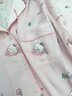 真絲睡衣女夏季hello kitty薄款短袖短褲日系卡通甜美家居服禮盒 KT貓【短袖短褲】 XL 115-130斤 曬單實拍圖