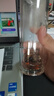 天喜（TIANXI） 水杯玻璃杯大容量杯子家用便攜男女辦公泡茶杯隨手茶水分離杯 本色350ml（雙層加厚玻璃） 曬單實拍圖