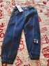 夢(mèng)想邦尼男童牛仔褲春秋裝兒童褲子寬松版2026新款男孩春季休閑長(cháng)褲中大童 深藍色【春秋單褲】 120 cm 曬單實(shí)拍圖