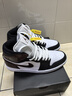耐克NIKE緩震籃球鞋男喬丹AJ1 JORDAN1中幫運(yùn)動(dòng)鞋 HF3216-102黑紅42 曬單實(shí)拍圖