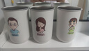 304不銹鋼漱口杯一家四口刷牙杯一家三口漱口杯學(xué)生牙刷杯牙缸杯 爸爸+媽媽+男寶【三口之家】 曬單實拍圖
