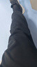 喬丹褲子男夏季薄款吸濕速干褲束腳運(yùn)動長褲男士拉鏈冰絲休閑褲子男 曬單實(shí)拍圖