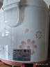 愛(ài)仕達家用電飯煲3L/4L/5L不沾內膽機械式便攜操作電飯鍋 純白 5L 曬單實(shí)拍圖