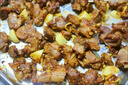 月盛齋【冰鮮羊肉】國產(chǎn)原切羔羊羊里脊250g   燒烤炒菜 曬單實(shí)拍圖