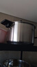 順達(dá)湯鍋304不銹鋼燉鍋煮鍋家用雙耳防燙煲湯鍋燃?xì)庠铍姶艩t通用 雙耳湯鍋【加厚款】 24cm 曬單實(shí)拍圖