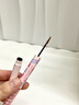 gracebabi立體雙效刀鋒眉筆染眉膏防水防汗不易脫色暈染持久  自然棕單支 曬單實(shí)拍圖