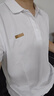 回力短袖T恤男夏季polo領(lǐng)衫休閑百搭翻領(lǐng)上衣透氣男裝白色XL 曬單實(shí)拍圖
