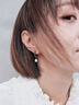 SINCE YOU兩戴耳環(huán)男純銀2025新款小眾設(shè)計圓環(huán)耳釘潮酷耳墜高級感耳飾女 珍珠兩戴耳環(huán)（一對） /太空灰 曬單實拍圖