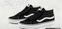 VANS范斯官方 SK8-Mid街頭風(fēng)經(jīng)典男鞋女鞋板鞋運動鞋 黑色  38  曬單實拍圖