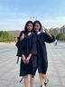 嘉獅學(xué)位學(xué)士服大學(xué)文科理科學(xué)位服博士服學(xué)位服畢業(yè)禮服畢業(yè)季拍照 【綠色農科】學(xué)士服+紙板帽 S （80-115） 曬單實(shí)拍圖