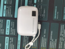 MountPower【3C認(rèn)證】 可上飛機(jī)迷你充電寶20000毫安小巧便攜超級(jí)快充自帶線(xiàn)移動(dòng)電源適用蘋(píng)果華為小米手機(jī) 優(yōu)雅白I頂配版：優(yōu)質(zhì)高密度電芯+升級(jí)主板 曬單實(shí)拍圖