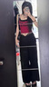 茯見海邊度假泰式吊帶抹胸假兩件女爵士舞穿搭2025夏季甜辣美式小背心 圖片款均碼（80-110斤） 帶胸墊 曬單實(shí)拍圖