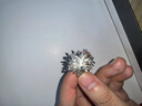 曉青瓜絢爛煙花超仙設(shè)計(jì)感氣質(zhì)花朵耳釘女韓系耳環(huán)輕奢小眾高級(jí)感耳飾 白色 R0669煙花戒指 曬單實(shí)拍圖
