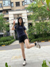 CAMILA KSENIA半拖鞋女2025新款休閑夏季增高厚底包頭半拖鞋一腳蹬爆款懶人女鞋 米色 38 曬單實拍圖