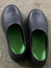 思梅廚師鞋防滑防水防油鞋四季通用舒適耐磨耐用食堂餐廳工作專(zhuān)用鞋男 【廚師專(zhuān)用推薦】廚師防滑鞋黑色 42 -43【腳寬腳胖，買(mǎi)大一碼】 曬單實(shí)拍圖