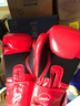 愛(ài)倍?。ˋIBEIJIAN）拳擊手套少年散打沙袋沙包搏擊拳套男女訓練比賽網(wǎng)面拳擊專(zhuān)業(yè)手套 成人拳套紅色【掌心透氣網(wǎng)】 10 曬單實(shí)拍圖