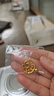 周六福（ZLF）七夕禮物  黃金吊墜女款足金璽古金系列古法鳳凰掛墜良緣 計價 5.02g 曬單實拍圖