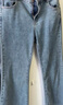 森馬（Semir）小黑牛|牛仔褲女高腰開叉長褲2025春森柔牛仔喇叭褲109125124007 曬單實(shí)拍圖