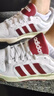 adidas ENTRAP美式校園風(fēng)運(yùn)動(dòng)板鞋男女少年感復(fù)古籃球鞋阿迪達(dá)斯 白色/紅色   37 曬單實(shí)拍圖