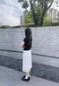 CAMILA KSENIA2025新款春夏厚底增高樂福鞋女百搭英倫風(fēng)小皮鞋子 黑色 37 曬單實拍圖