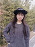 目丸無痕一體防曬帽女防紫外線太陽帽夏季運(yùn)動(dòng)大帽檐空頂可折疊遮陽帽 曬單實(shí)拍圖